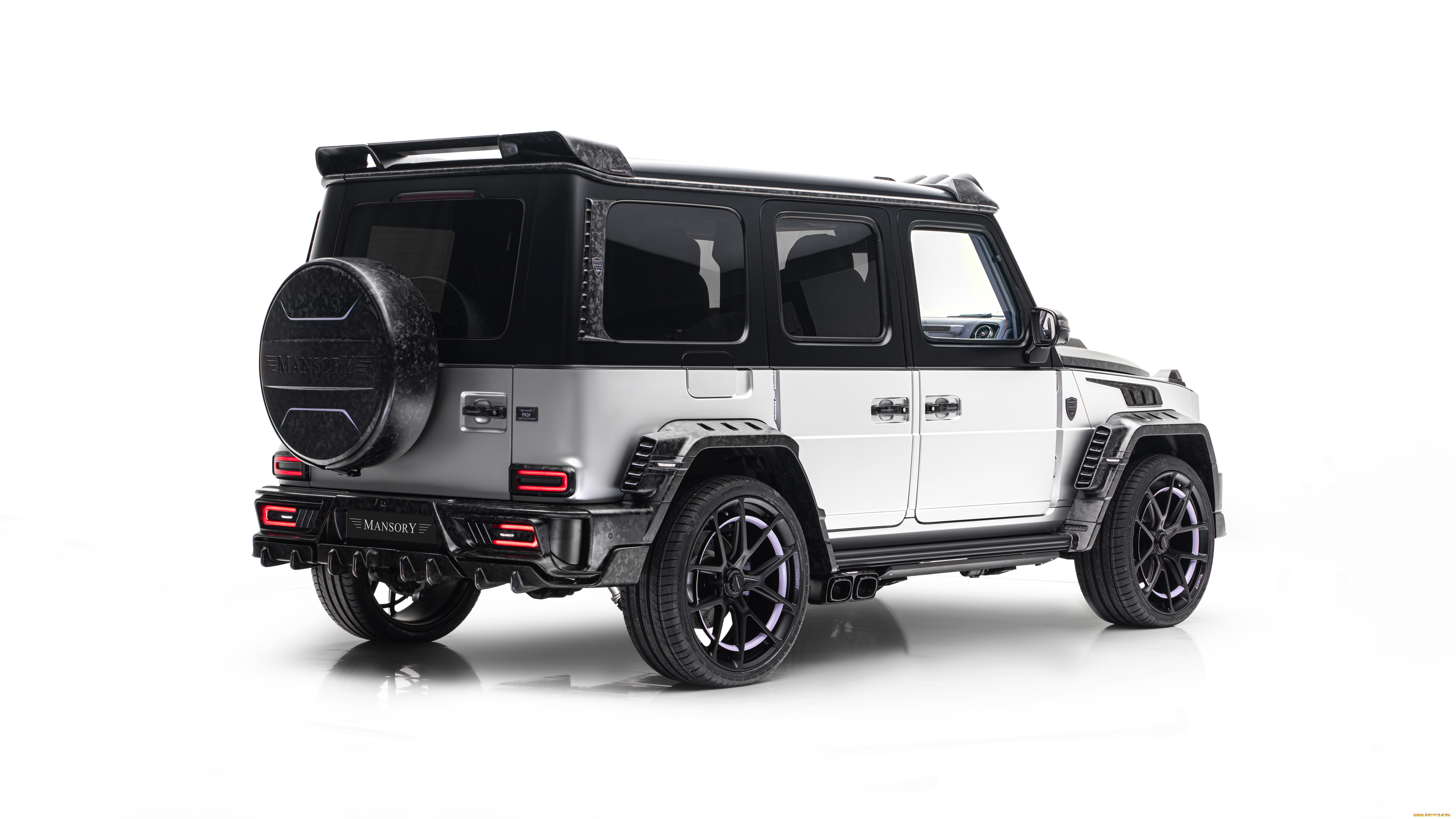 auto - car, , mercedes-benz, amg, mansory, g63, limited, edition, tuning, car, 4x4, germany, black, and, silver, grand, entree